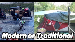 Offgrid trailer vs Traditional camping setups [upl. by Margaretha]