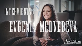 EVGENIA MEDVEDEVA EXCLUSIVE INTERVIEW by John Wilson Blades [upl. by Aikemit]