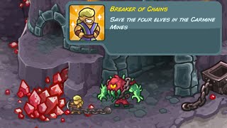 Breaker of Chains  Save the 4 Elves in the Carmine Mines  Kingdom Rush 5 Alliance Achievement [upl. by Iztim]