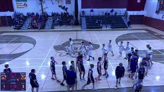 Clymer Central High School vs Pine Valley Mens JV Basketball [upl. by Iruy]