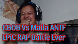 GBOB VS MAILA EPIC HISTORICAL RAPBATTLE EVER REACTION [upl. by Dnana]