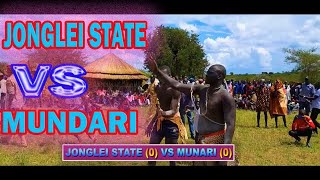 JONGLEI STATE VS MUNDARIWRESTLING IN SINKOLA KIT16TH OCT 2020 [upl. by Irahs973]