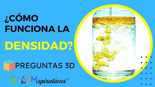 Explorando la Densidad en Líquidos Dinámica del Vinagre y el Aceite  Preguntas 3D Steamspirations [upl. by Ahseinad]