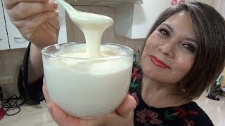 COMO HACER LECHE CONDENSADA CASERA  BAJA EN CALORÍASSIN LACTOSA  Silvana Cocina ❤ [upl. by Tressia]