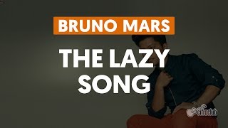 The Lazy Song  Bruno Mars aula de violão completa [upl. by Ayerf]