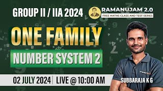 TNPSC Group22A  Free Maths Class amp Test  Number System 2  Subbaraja  Veranda Race [upl. by Samuela]