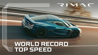 Rimac Nevera sets the EV Top Speed World Record [upl. by Seiter419]