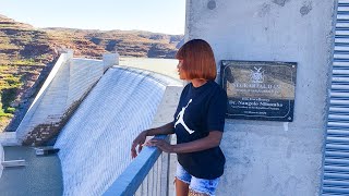 The biggest Dam in Namibia Neckartal Dam near Keetmanshoop damsalinibest [upl. by Rebmit]