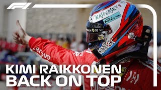 Kimi Raikkonen Back On Top  2018 United States Grand Prix [upl. by Snej]