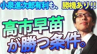 【総裁選】高市早苗、勝機あり！小泉進次郎有利の中、勝機を見いだせるポイントは？｜竹田恒泰チャンネル2 [upl. by Sachi]