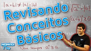 REVISANDO CONCEITOS BÁSICOS DE MATEMÁTICA  Matemática Rio [upl. by Anneyehc237]