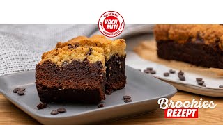 Brookies  Das Rezept für den BrownieCookieMix [upl. by Adnema]