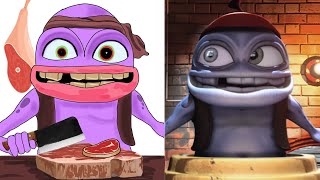 Crazy Frog  Funny Drawing Meme  Try Not To Laugh 😂 [upl. by Adamski]