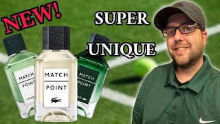 NEW Lacoste MATCH POINT COLOGNE First Impression  MENS FRAGRANCE  Best in the line [upl. by Afatsuom]