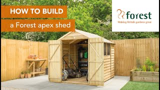 How to build a Forest apex shed [upl. by Otilegna651]