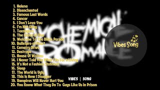 My Chemical Romance  MCR  MCR best song collection  MCR Full Album Terbaik [upl. by Kasevich]