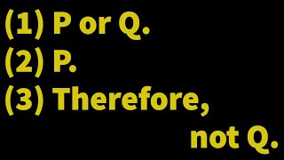 Affirming a disjunct amp Denying a conjunct 32 How to argue [upl. by Sixla]