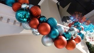 How to Make Christmas Ornament Garland [upl. by Meeki847]