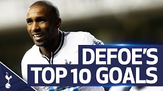 Jermain Defoes top 10 goals for Spurs [upl. by Analaj]