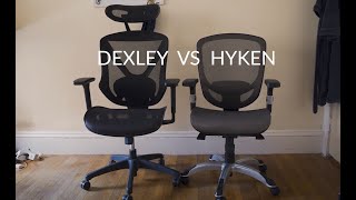 Dexley vs Hyken Staples Office Chairs Comparison [upl. by Frederiksen]