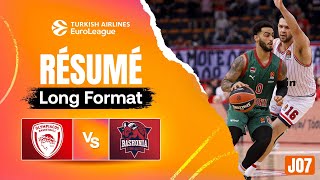 Olympiacos vs Baskonia  Résumé long format  EuroLeague J07 [upl. by Nyahs]