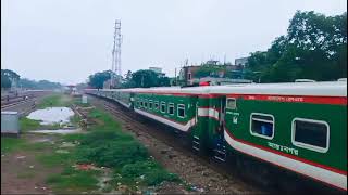 JAYANTIKA EXPRESS TRAIN 🌴  Bangladesh Railway  BD iNFiRU [upl. by Chapman944]