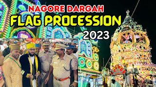 Nagore Dargah Flag Hoisting 2023  Nagore Dargah Festival  Nagore Dargah Kalifa [upl. by Dolph]