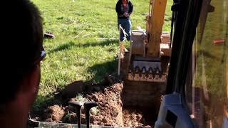 Case CX160 Excavator Digging Basement [upl. by Annahsor]