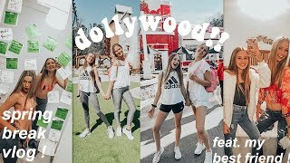 spring break vlog going to dollywood with my bestfriend [upl. by Verras]