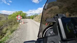 Riding my Norden 901 to Molesworth Stationmp4 [upl. by Naujud]