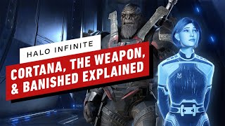 Halo Infinite Cortana The Weapon and Banished Explained [upl. by Northway624]