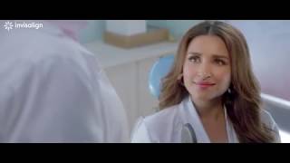 Invisalign The clear alternative to braces says Parineeti Chopra Invisalign treatment in India [upl. by Nayk507]