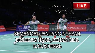 🔴Gak Nyerah RehanLisa Lolos Final vs MathiasBoje DEN I Hylo Open 2023 Siaran Langsung LIVESCORE [upl. by Griseldis]