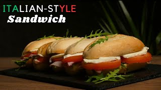 Only takes two minutes to make this Italianstyle sandwich [upl. by Kina]