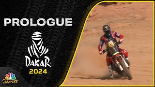 Prologue  2024 Dakar Rally  EXTENDED HIGHLIGHTS  1524  Motorsports on NBC [upl. by Astiram]