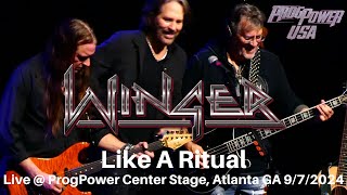 Winger  Like A Ritual LIVE  ProgPower Center Stage Atlanta GA 972024 [upl. by Enaoj]