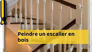 Peindre un escalier en bois  suivez ces 7 étapes incontournables [upl. by Adin]