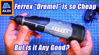 New Aldi Dremel Rotary Toolkit Review amp Test So Cheap But Is It Any Good [upl. by Imuyam694]