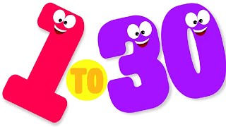 The Numbers Songs  Learning numbers Song  1 to 30 Numbers  kids song [upl. by Honoria]