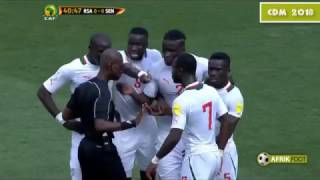 Sénégal  Le penalty surréaliste concédé face à lAfrique du Sud  Eliminatoires CDM 2018 [upl. by Manoff]