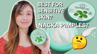 Luxe Organix CICA Soothing Gel One Month HONEST REVIEW  Best for sensitive skin Effective nga ba [upl. by Grier970]