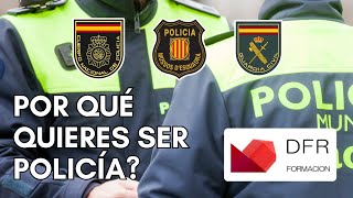 ¿Por qué quieres ser policía [upl. by Sisto]