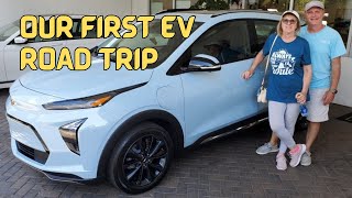 Our First EV Road Trip  Beach Trip in a Chevy Bolt EUV [upl. by Mitman]