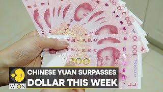 Chinese Yuan surpasses dollar becomes most traded foreign currency on the Moscow Exchange  WION [upl. by Scevor]