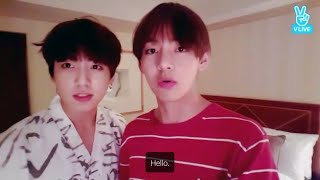 Eng Sub BTS V amp Jungkook Live in Osaka from 2016 [upl. by Daley]