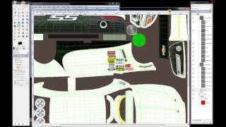 iRacing Gimp Tutorial 1 Beginning Basics [upl. by Waldon]