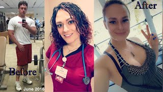 A male nurse became a female nurse  Transition timeline Erica [upl. by Lipman202]