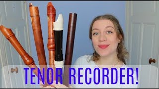 Getting started on the TENOR recorder  Team Recorder [upl. by O'Donovan]