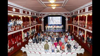 Inauguración del curso 2023 con todos los directores de colegios e institutos de Alcalá de Henares [upl. by Einiar]