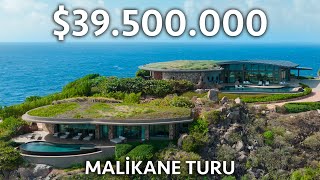 39500000lık Okyanus Manzaralı ULTRA Modern Malikane Turu [upl. by Alejandra]